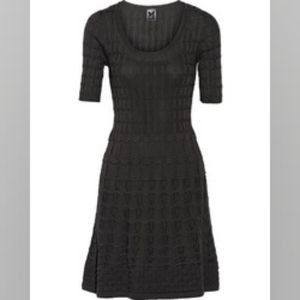 M Missoni mini dress black